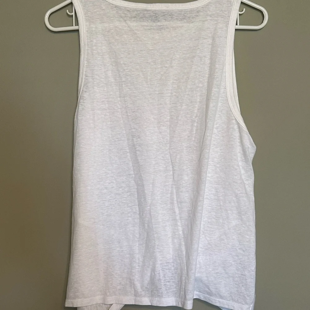J. Crew White Twist-Knot Sleeveless Tank - Picture 4 of 4